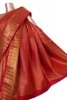 Pure Handloom Jungle Zari Wedding Kanjeevaram Silk Saree